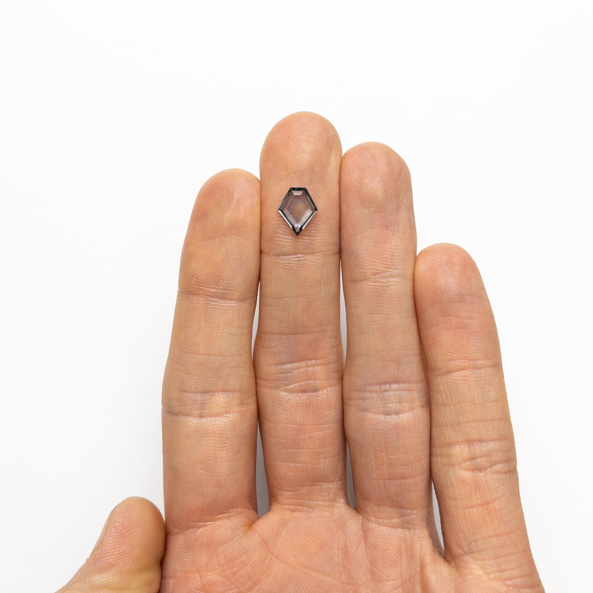 1.24ct 9.51x7.88x1.97mm Shield Portrait Cut Sapphire 23474 - 16 - MTD