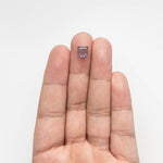 1.60ct 7.60x6.71x2.46mm Shield Portrait Cut Sapphire 23474 - 35 - MTD