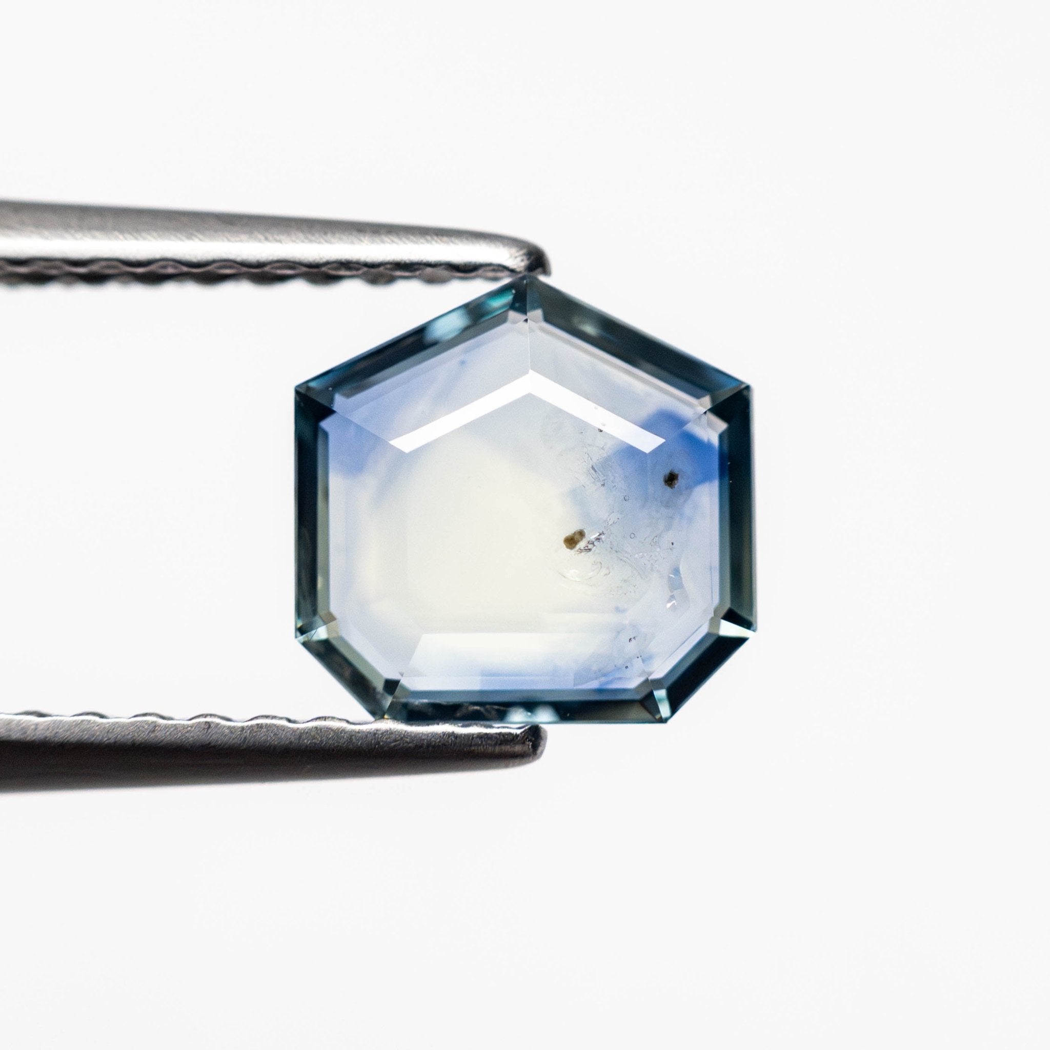 1.27ct 6.61x6.78x2.35mm Shield Portrait Cut Sapphire 23474 - 43 - MTD