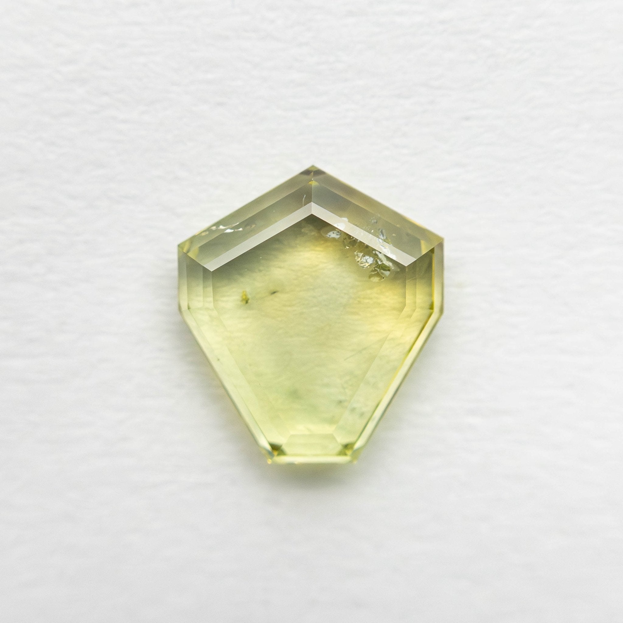 1.43ct 7.92x7.11x2.26mm Shield Portrait Cut Sapphire 23474 - 55 - MTD