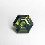 1.70ct 7.95x6.91x4.19mm Hexagon Step Cut Sapphire 23486 - 01 - MTD