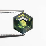 1.70ct 7.95x6.91x4.19mm Hexagon Step Cut Sapphire 23486 - 01 - MTD