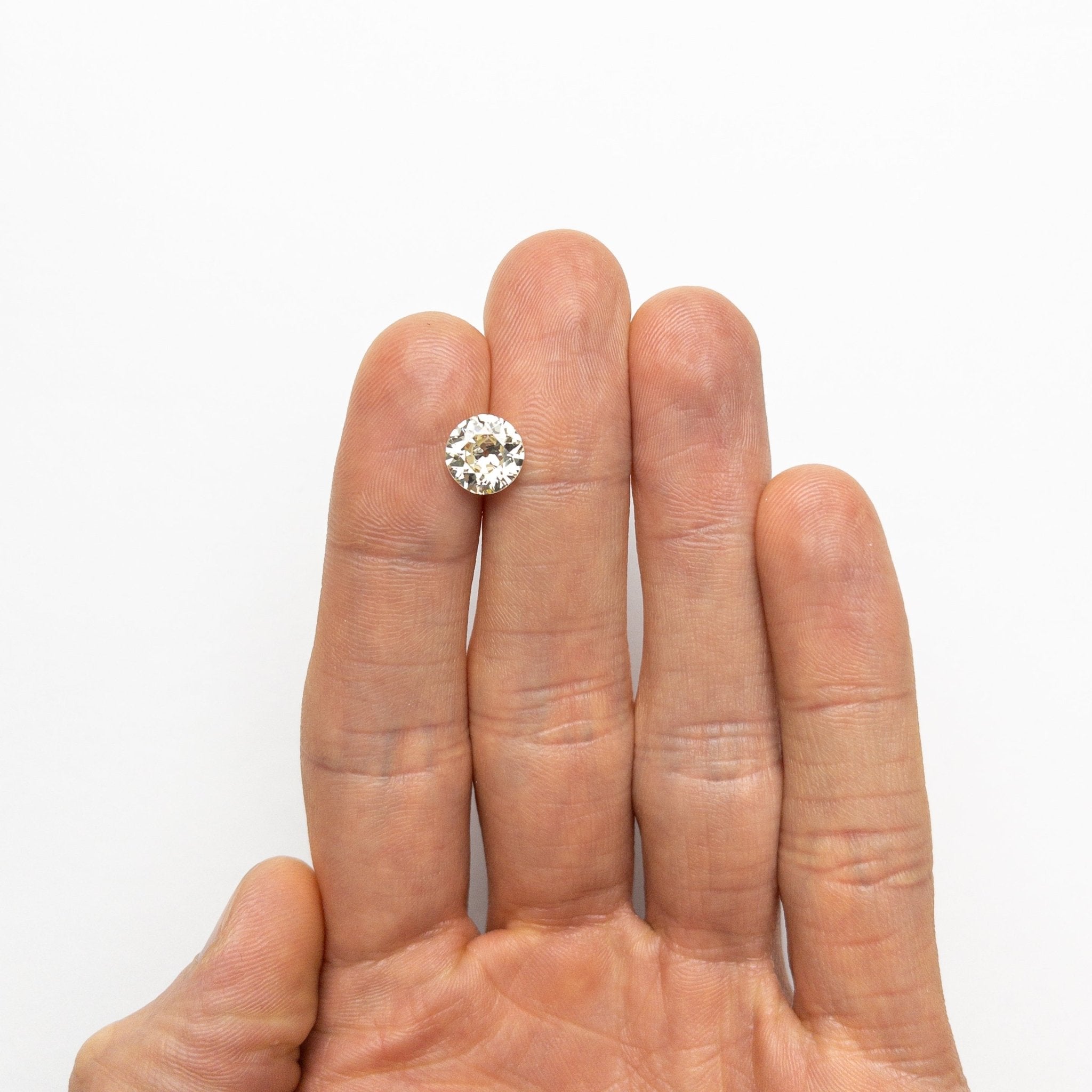 2.06ct 8.58x8.35x4.57mm GIA VS1 S-T Antique Old European Cut 23650-01 - MTD