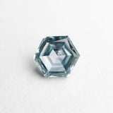 1.35ct 7.09x6.15x3.76mm Hexagon Brilliant Sapphire 23670 - 04 - MTD