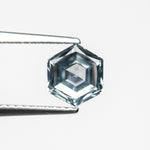 1.35ct 7.09x6.15x3.76mm Hexagon Brilliant Sapphire 23670 - 04 - MTD