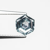 1.35ct 7.09x6.15x3.76mm Hexagon Brilliant Sapphire 23670 - 04 - MTD