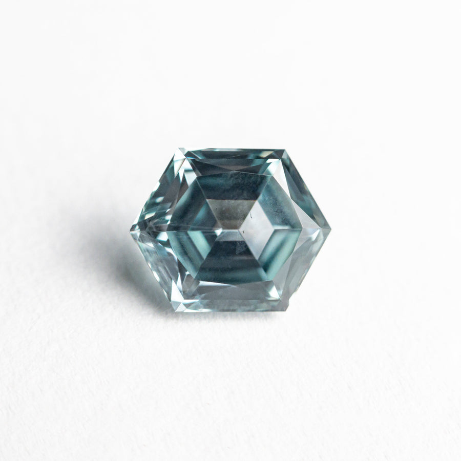1.40ct 7.36x5.90x3.91mm Hexagon Brilliant Sapphire 23670-09 - MTD