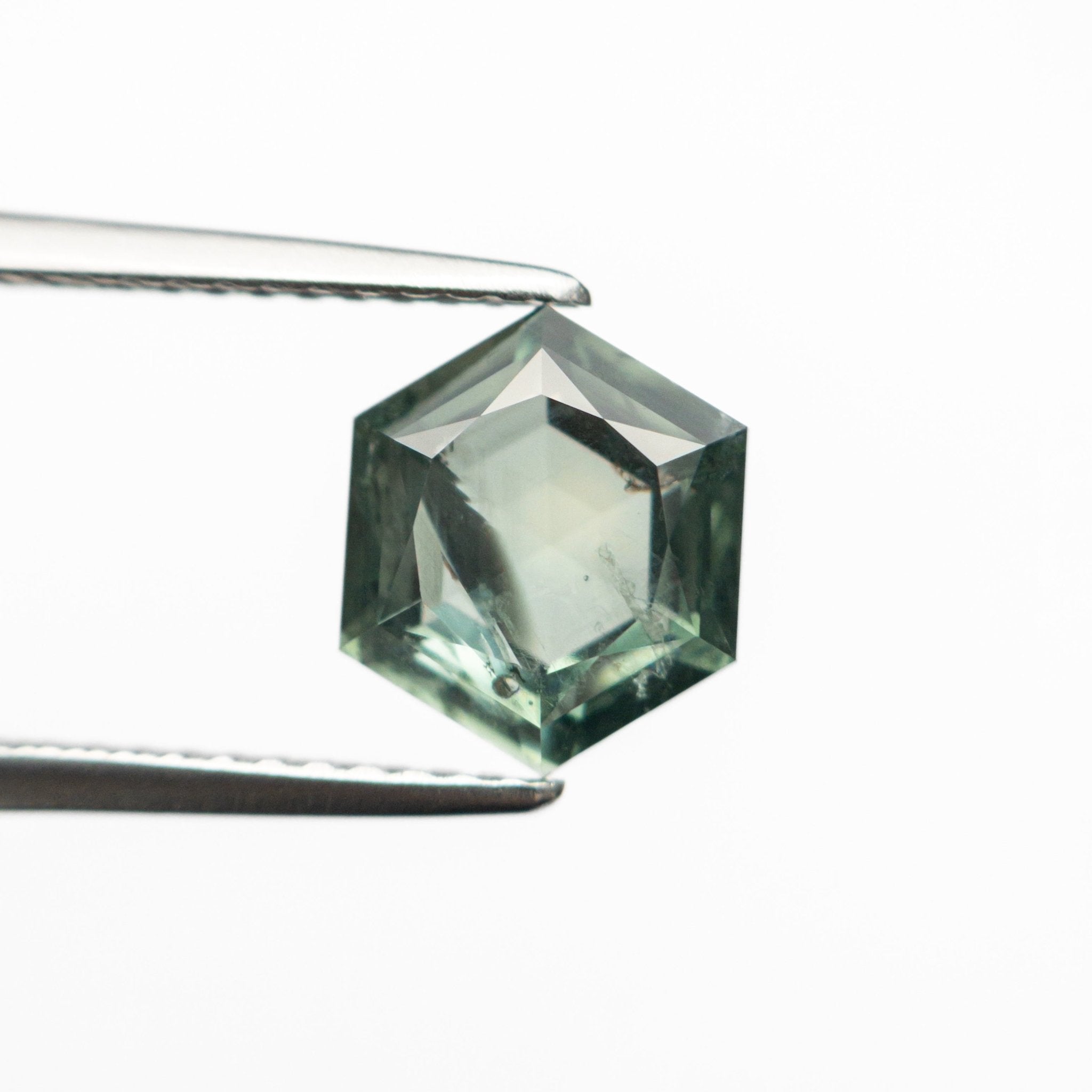 2.61ct 8.46x7.13x4.46mm Hexagon Brilliant Sapphire 23670 - 17 - MTD