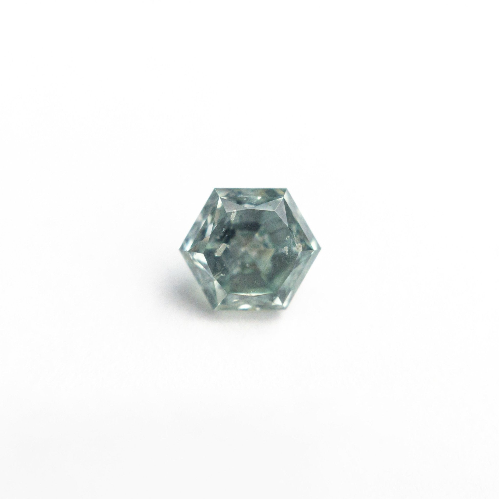 0.90ct 5.64x4.82x4.01mm Hexagon Brilliant Sapphire 23671-03 - MTD