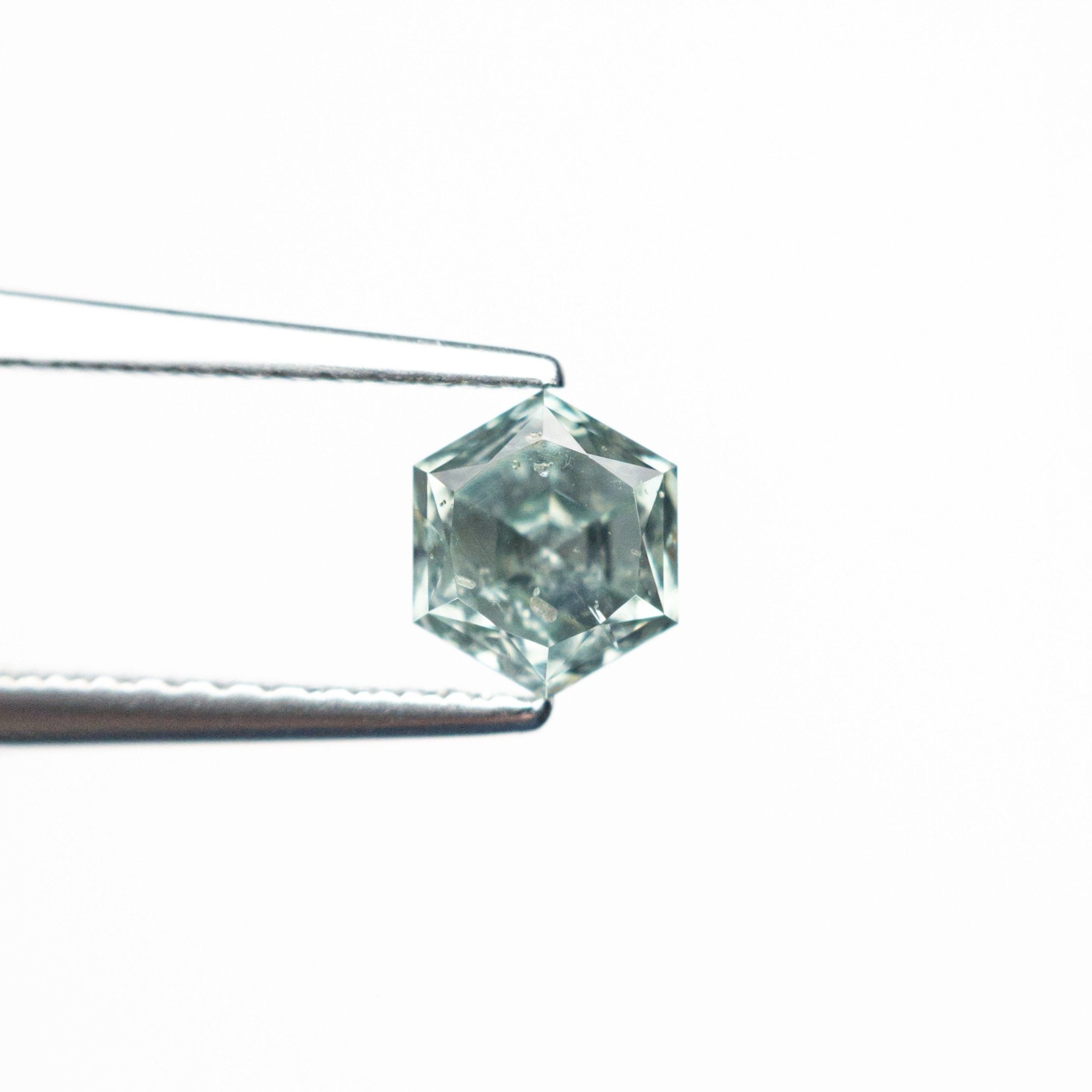 0.90ct 5.64x4.82x4.01mm Hexagon Brilliant Sapphire 23671-03 - MTD