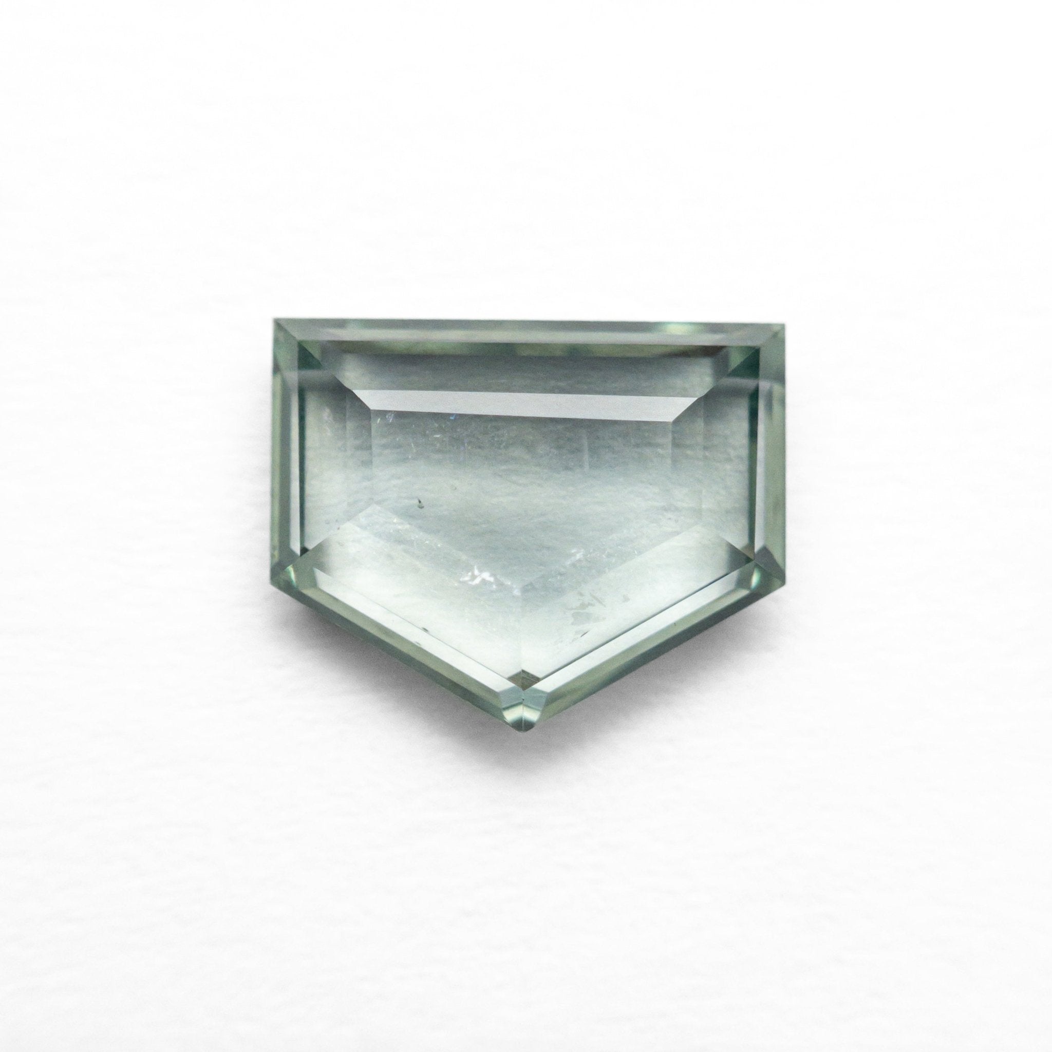 1.70ct 6.55x8.15x2.76mm Shield Portrait Cut Sapphire 23677 - 03 - MTD