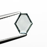 1.02ct 7.25x6.59x2.03mm Hexagon Portrait Cut Sapphire 23677 - 11 - MTD