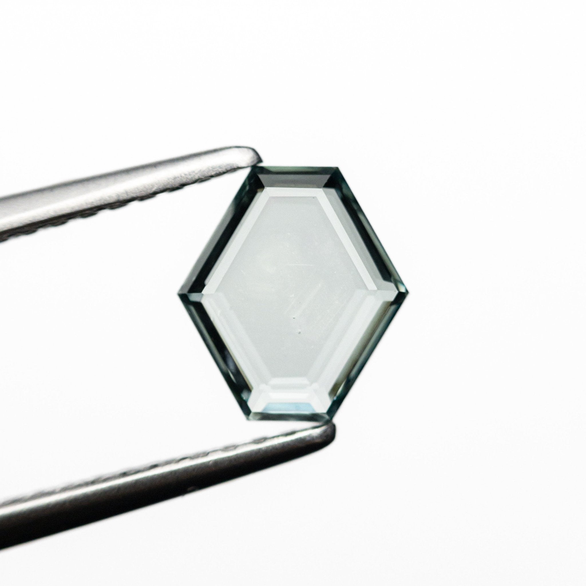 1.02ct 7.25x6.59x2.03mm Hexagon Portrait Cut Sapphire 23677 - 11 - MTD