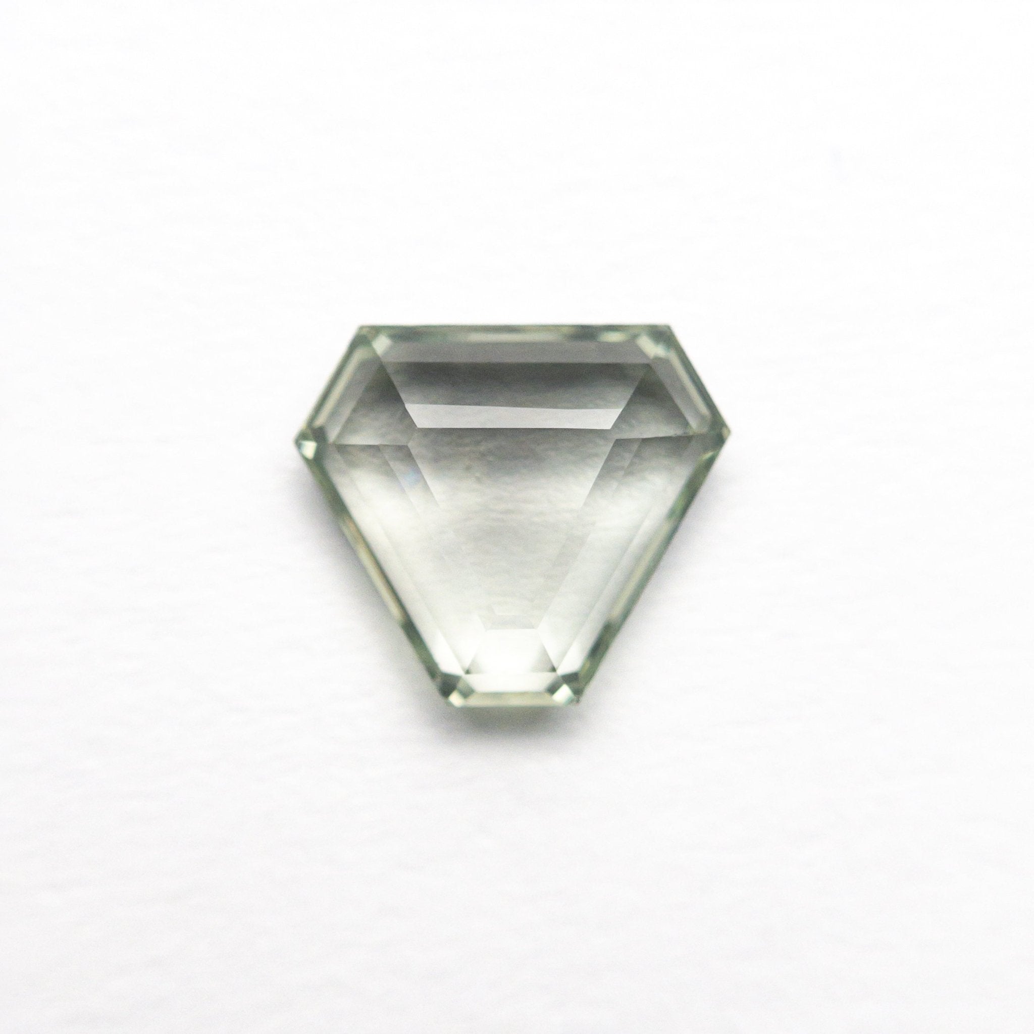 1.07ct 6.30x7.14x2.44mm Shield Portrait Cut Sapphire 23677 - 13 - MTD
