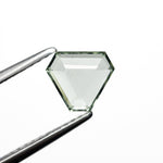 1.07ct 6.30x7.14x2.44mm Shield Portrait Cut Sapphire 23677 - 13 - MTD