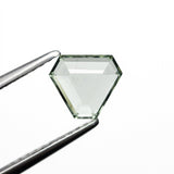 1.07ct 6.30x7.14x2.44mm Shield Portrait Cut Sapphire 23677 - 13 - MTD