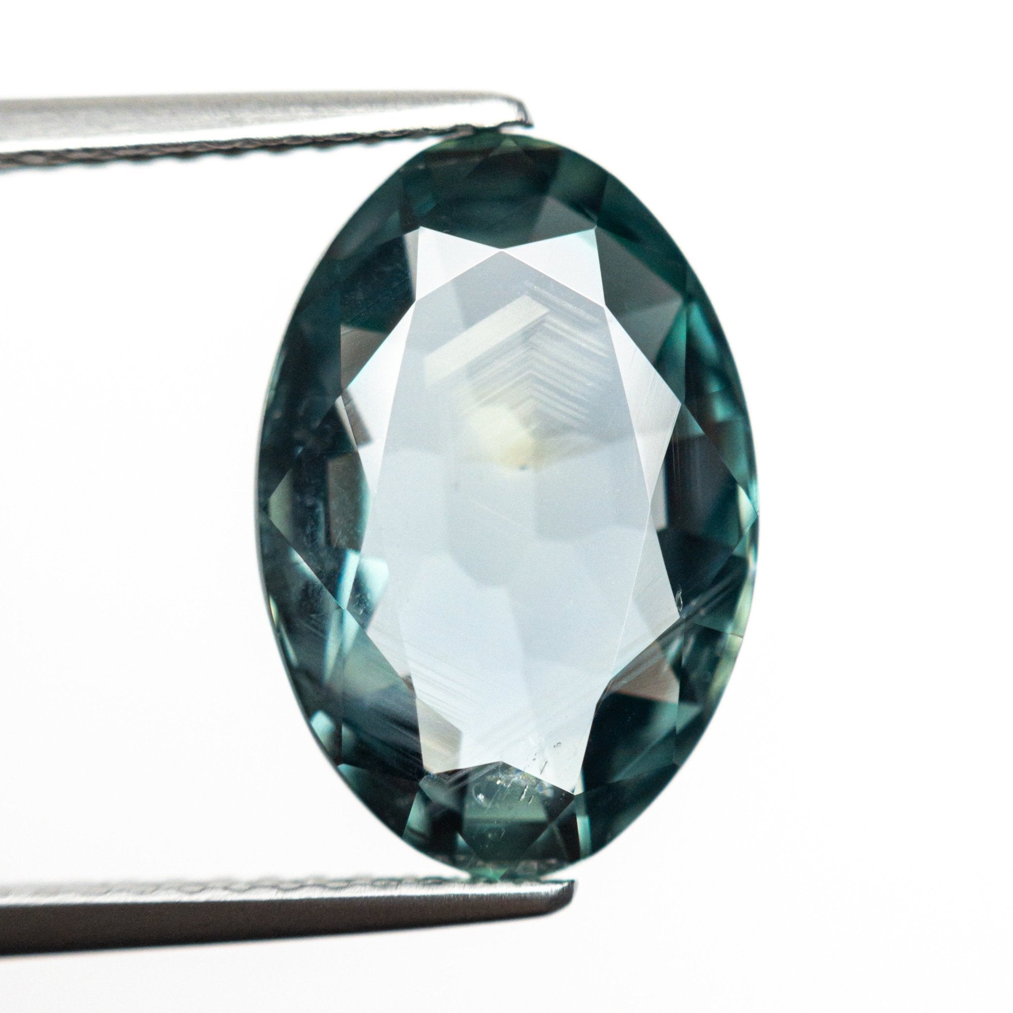 7.22ct 13.71x9.33x5.39mm Modern Antique Oval Brilliant Sapphire 23680 - 01 - MTD