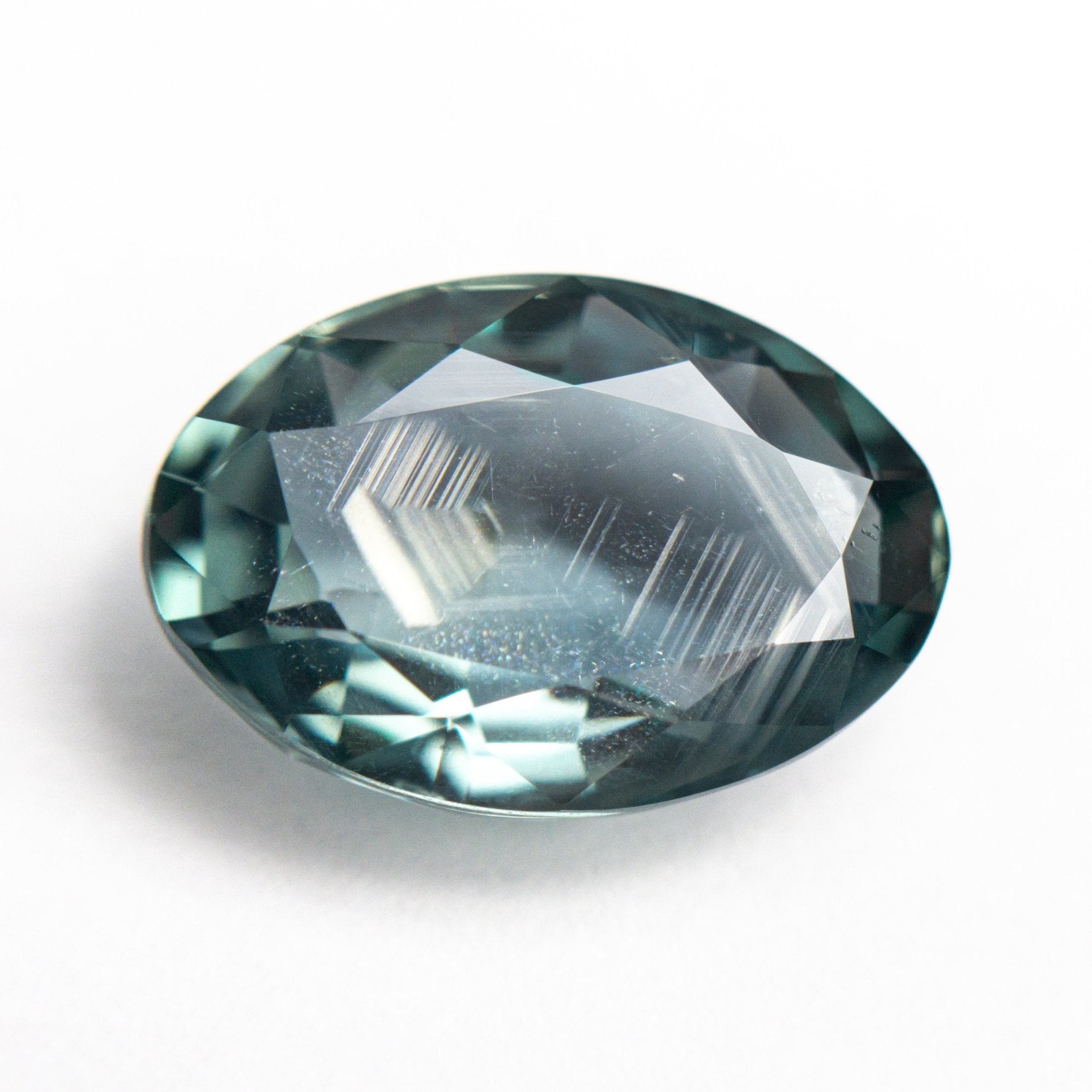 7.22ct 13.71x9.33x5.39mm Modern Antique Oval Brilliant Sapphire 23680 - 01 - MTD
