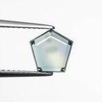 1.67ct 7.26x7.32x2.75mm Pentagon Portrait Cut Sapphire 23684-03 - MTD
