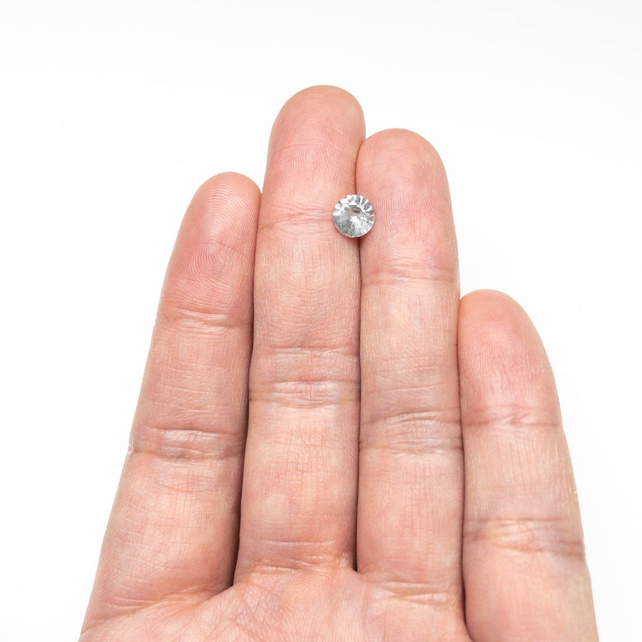 1.14ct 6.57x6.50x3.96mm Round Brilliant Sapphire 23686-02 - MTD