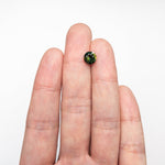 2.15ct 7.20x7.10x5.13mm Round Brilliant Sapphire 23806 - 11 - MTD