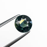 1.37ct 7.15x7.05x3.60mm Round Brilliant Sapphire 23806 - 16 - MTD