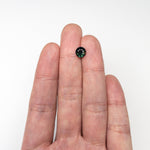 1.37ct 7.15x7.05x3.60mm Round Brilliant Sapphire 23806 - 16 - MTD