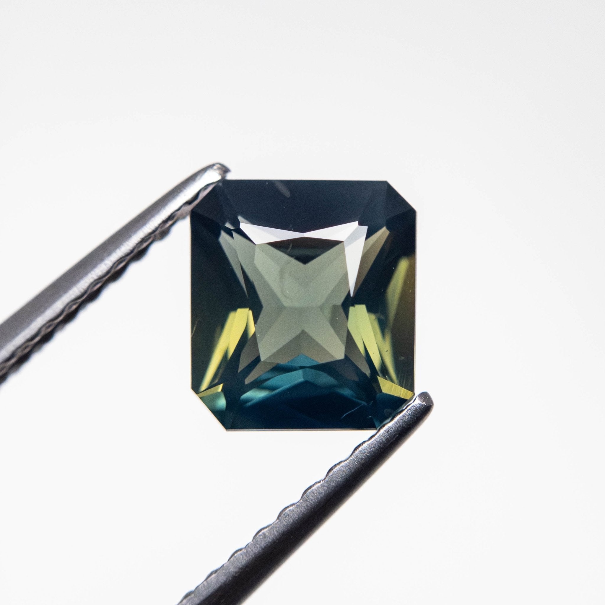 1.43ct 6.80x6.13x3.62mm Cut Corner Rectangle Brilliant Sapphire 23813 - 25 - MTD