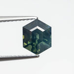 1.79ct 7.76x6.15x4.95mm Hexagon Step Cut Sapphire 23814 - 01 - MTD