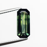 2.83ct 11.64x5.14x3.98mm Cut Corner Rectangle Step Cut Sapphire 23817-01 - MTD