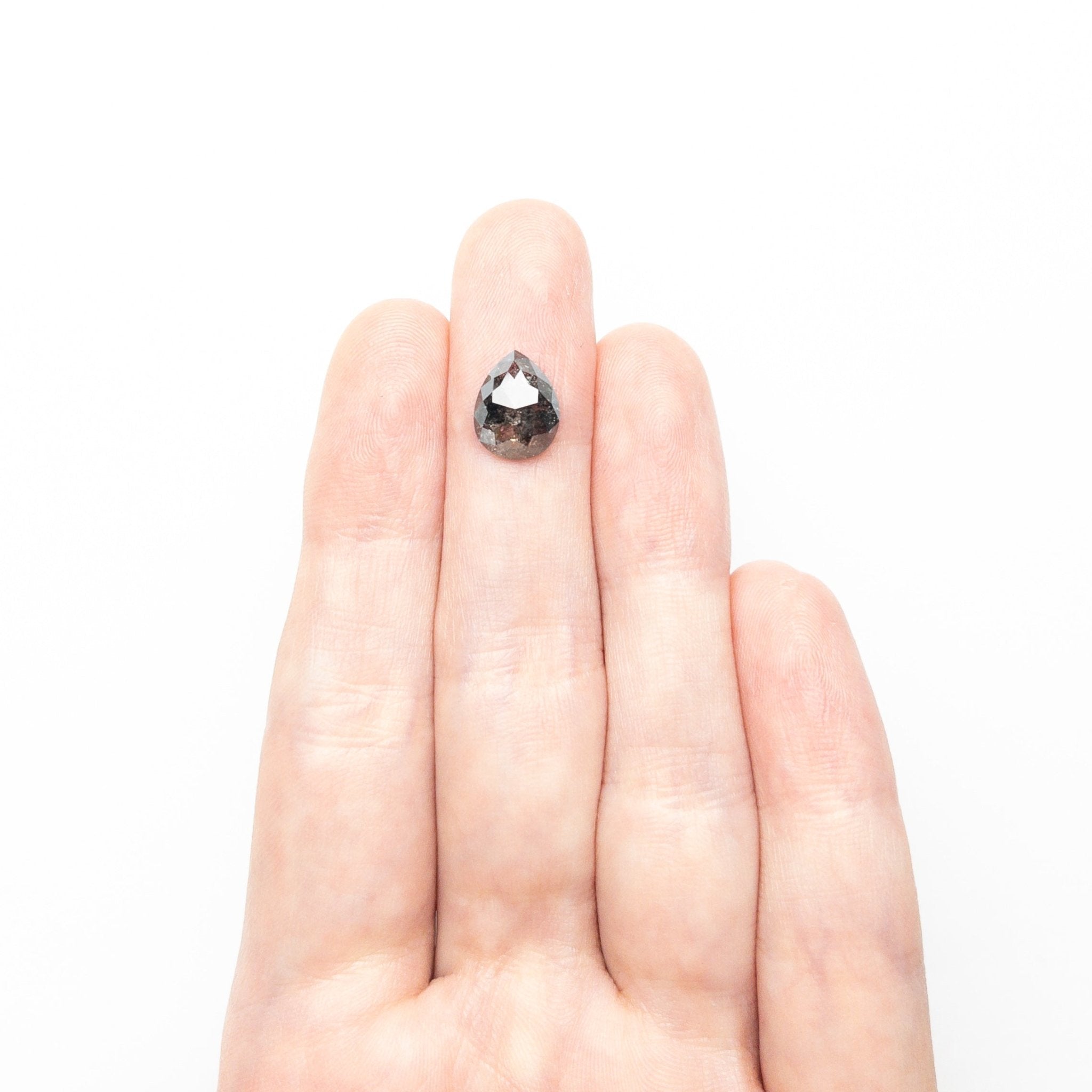 2.21ct 10.06x7.87x3.57mm Pear Rosecut 23837 - 15 - MTD