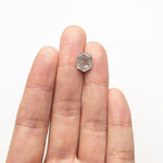 3.75ct 11.28x8.38x4.62mm Hexagon Step Cut 23841 - 07 - MTD