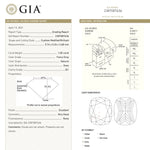 1.00ct 5.74x5.24x3.68mm GIA SI1 Fancy Grey Cushion Brilliant 19412 - 01 - MTD