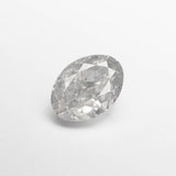 1.18ct 7.41x5.41x3.74mm GIA I2 Faint Grey Oval Brilliant 23894 - 01 - MTD
