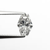 1.00ct 7.36x5.28x3.78mm GIA SI2 E Hexagon Brilliant 23901 - 01 - MTD