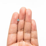 0.88ct 5.01x4.94x3.87mm Cut Corner Square Step Cut Sapphire 23903 - 11 - MTD