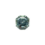 0.75ct 4.96x4.91x3.57mm Cut Corner Square Step Cut Sapphire 23903 - 12 - MTD
