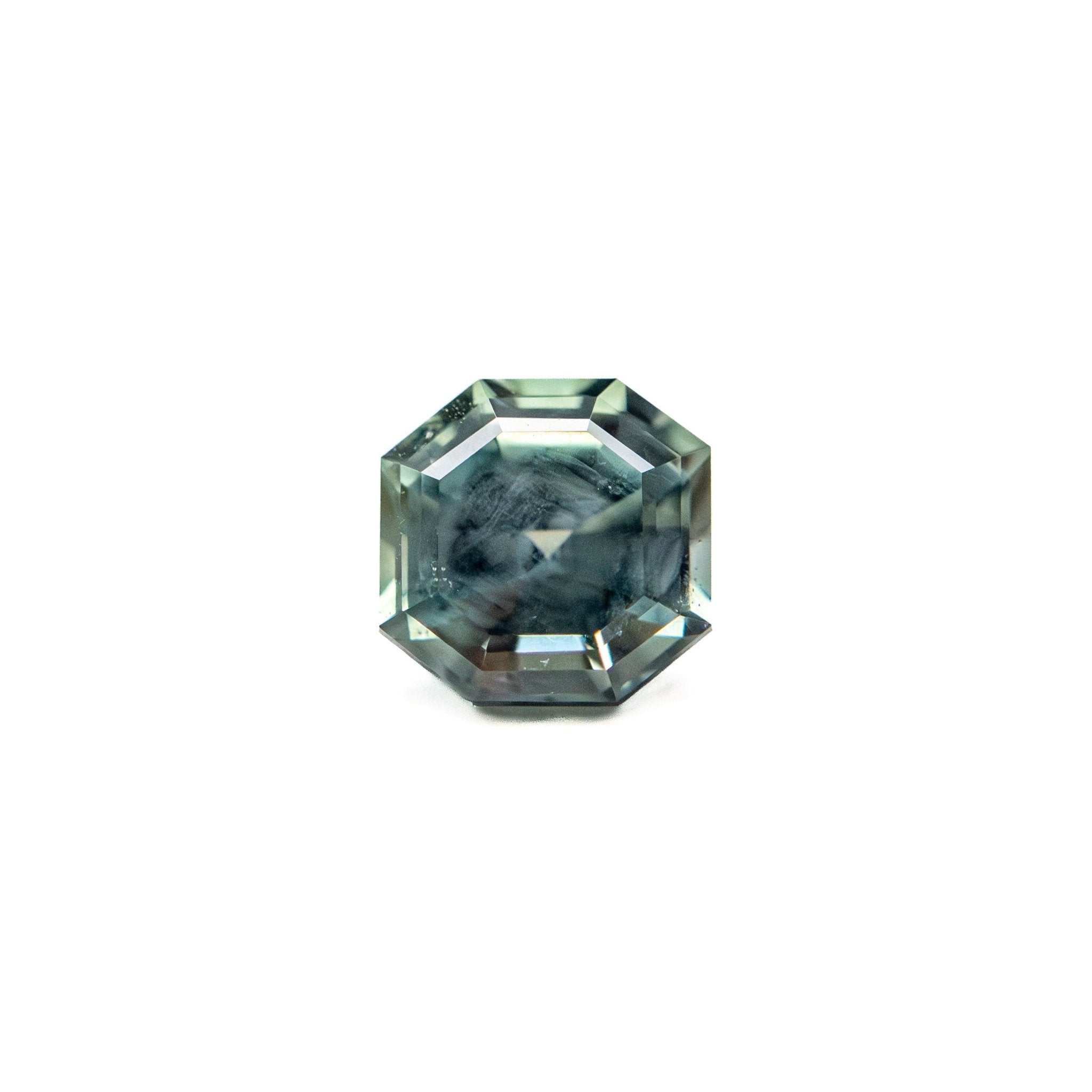 0.75ct 4.96x4.91x3.57mm Cut Corner Square Step Cut Sapphire 23903 - 12 - MTD