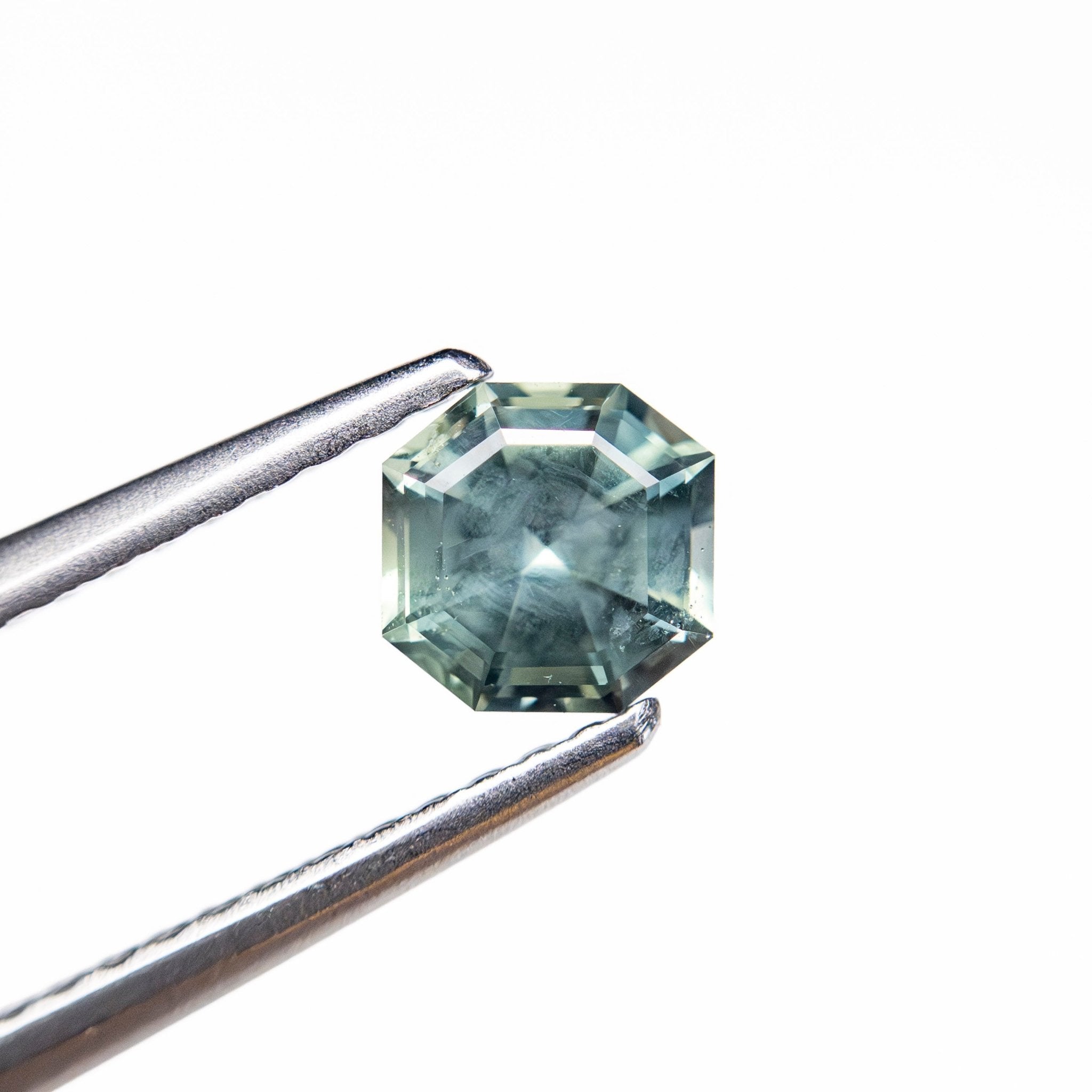 0.75ct 4.96x4.91x3.57mm Cut Corner Square Step Cut Sapphire 23903 - 12 - MTD
