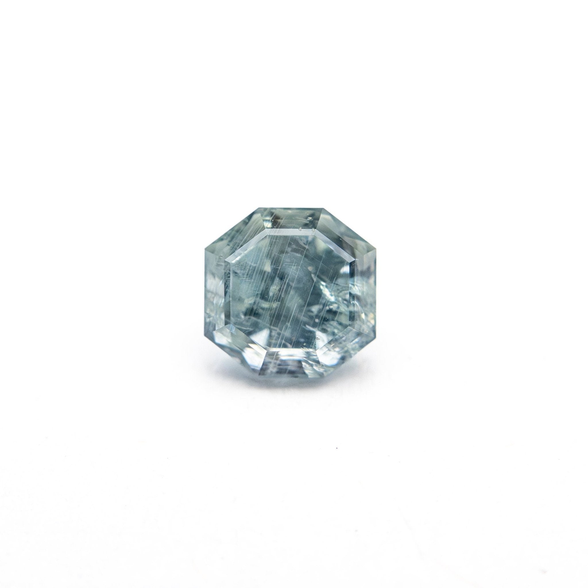 0.86ct 4.99x4.92x4.01mm Cut Corner Square Step Cut Sapphire 23903 - 14 - MTD