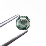0.81ct 5.39x4.99x3.96mm Cut Corner Square Step Cut Sapphire 23903 - 15 - MTD