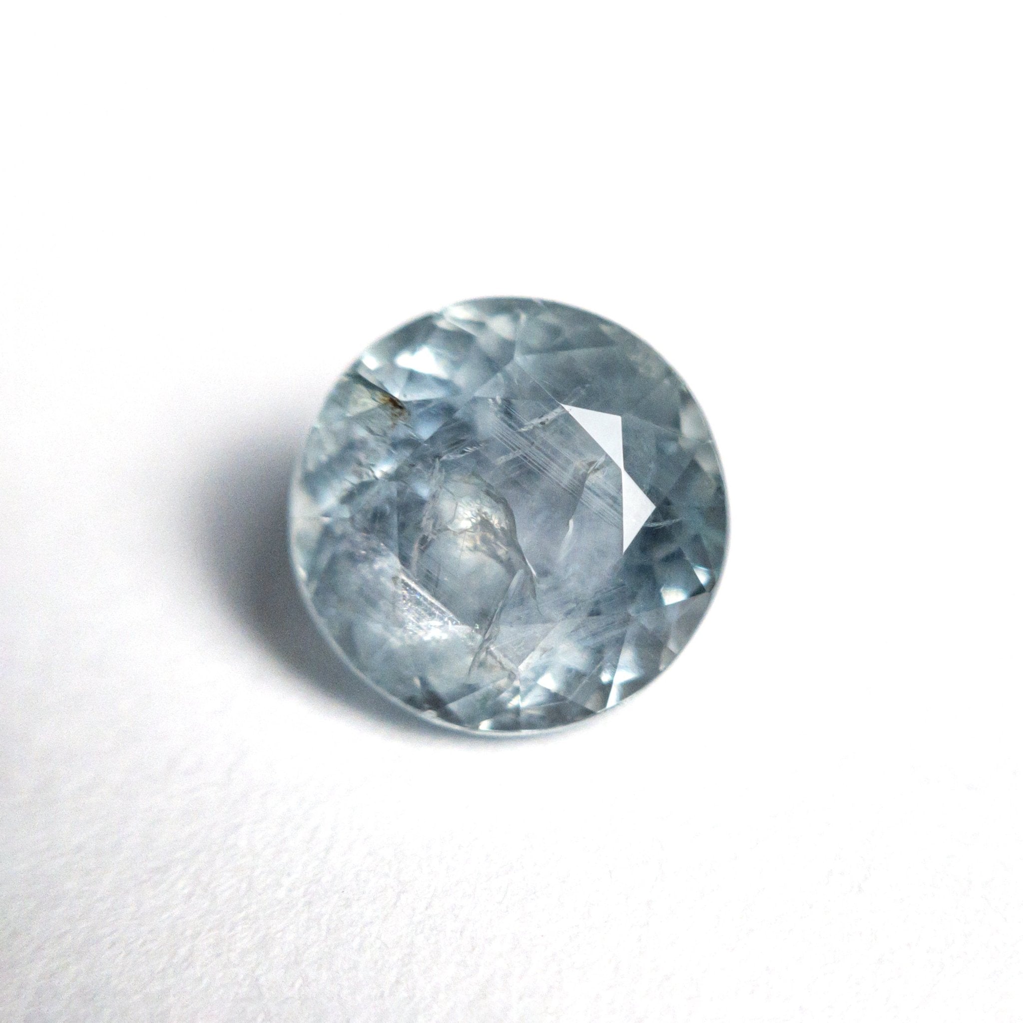 3.11ct 8.44x8.39x5.65mm Round Brilliant Sapphire 23963 - 03 - MTD