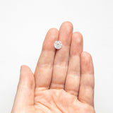2.02ct 8.06x8.04x4.98mm Fancy White Round Brilliant 24079 - 01 - MTD