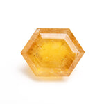 3.77ct 10.22x7.63x5.50mm Hexagon Step Cut Sapphire 24185 - 01 - MTD
