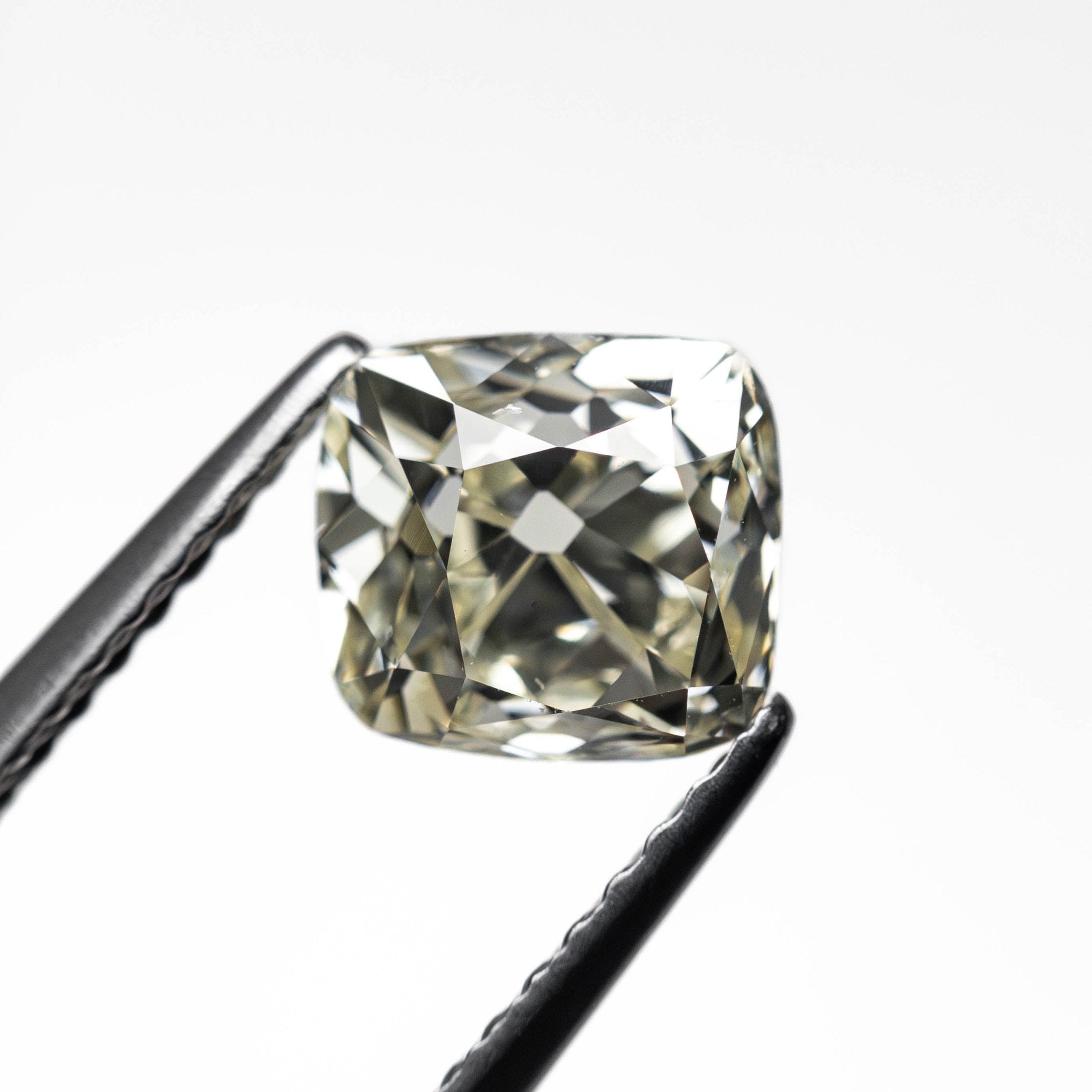 1.45ct 6.51x5.98x4.50mm SI2 O-P Modern Antique Old Mine Cut 24290-04 - MTD