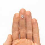 1.37ct 7.31x5.56x3.66mm Oval Double Cut 24512 - 09 - MTD