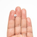 1.05ct 6.38x6.35mm SI2 Fancy Grey Round Brilliant 24514-06 - MTD