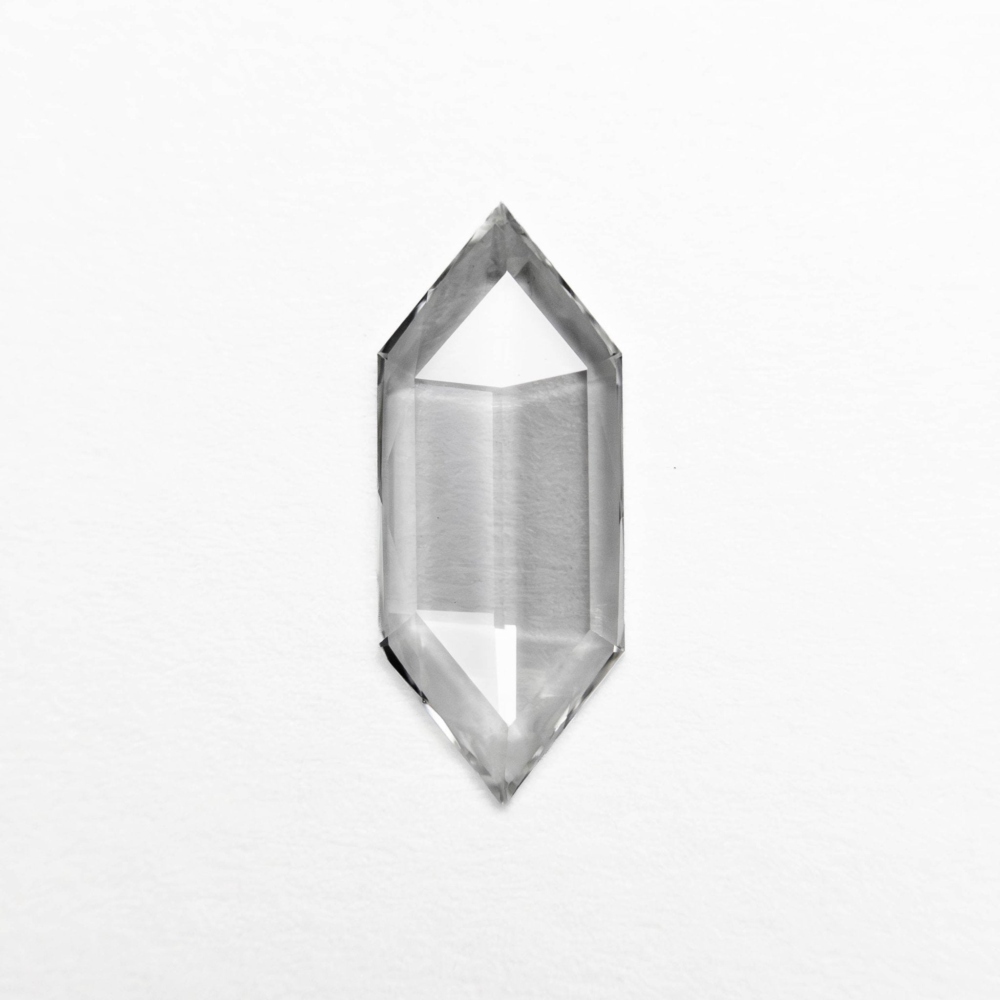 0.37ct 9.90x4.00x1.01mm Hexagon Rosecut 24859 - 01 - MTD