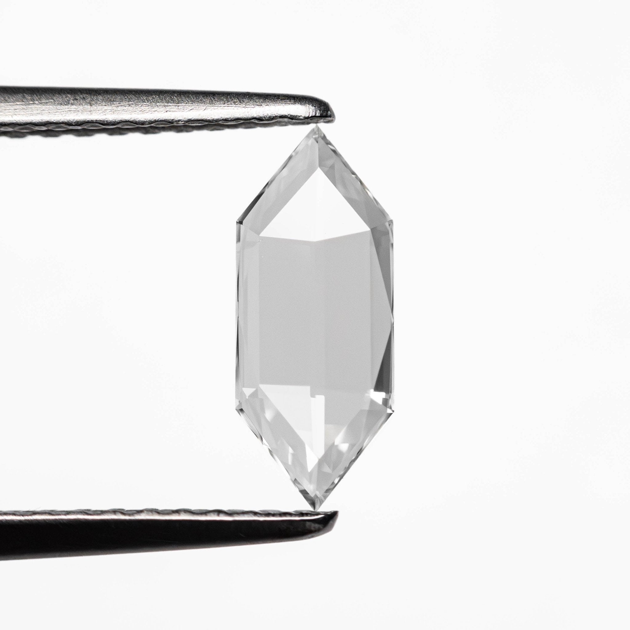 0.37ct 9.90x4.00x1.01mm Hexagon Rosecut 24859 - 01 - MTD