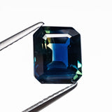 2.67ct 8.51x7.24x4.36mm Cut Corner Rectangle Step Cut Sapphire 25066 - 03 - MTD